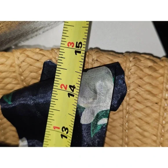 Draper James Everyday Straw Shoulder Bag - Natural, New With Tags - Picture 11 of 11